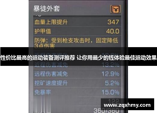 性价比最高的运动装备测评推荐 让你用最少的钱体验最佳运动效果